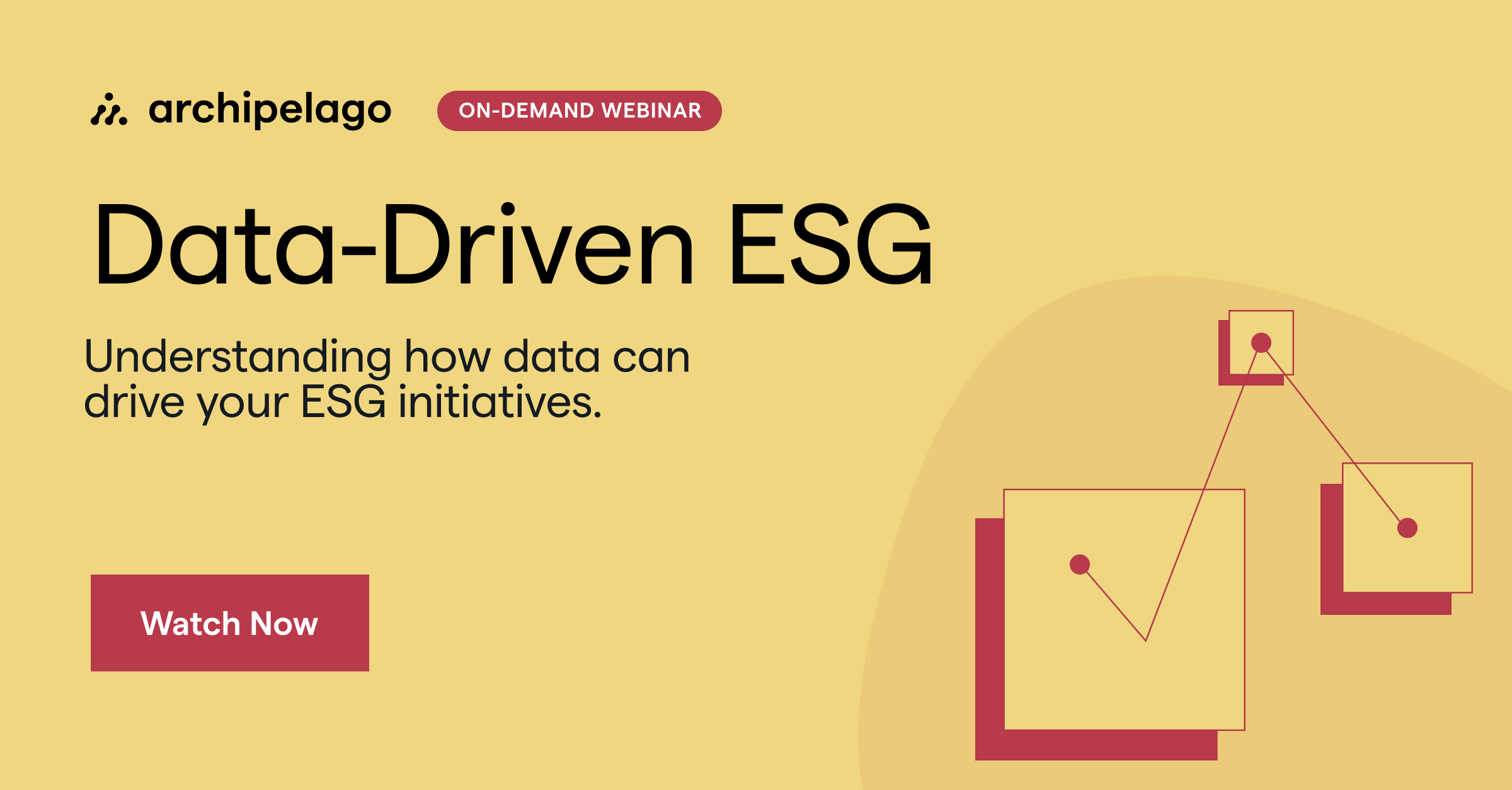 Data-Driven ESG Webinar cover image.